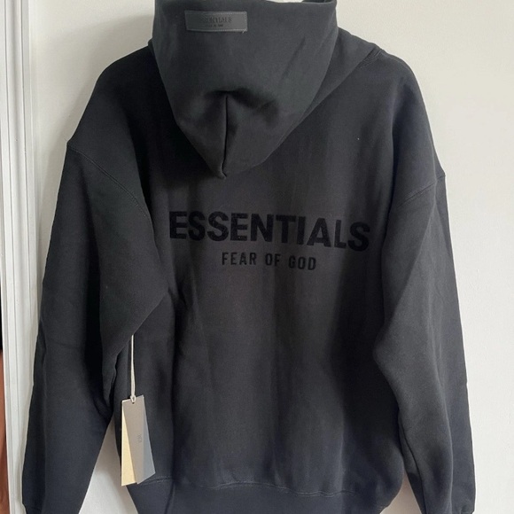 Fear of God Essentials black Hoodie 100% authentic - Picture 8 of 10